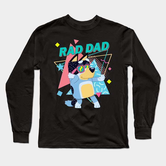 rad dad fiesta Long Sleeve T-Shirt by KuclukDesign